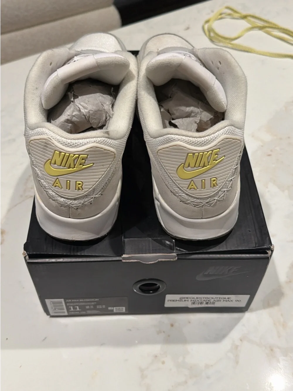 Nike Kids' White and Gray Low-Top Sneakers